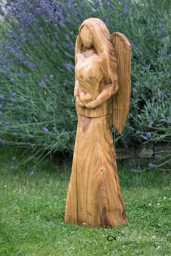 10. Cherry wood Angel