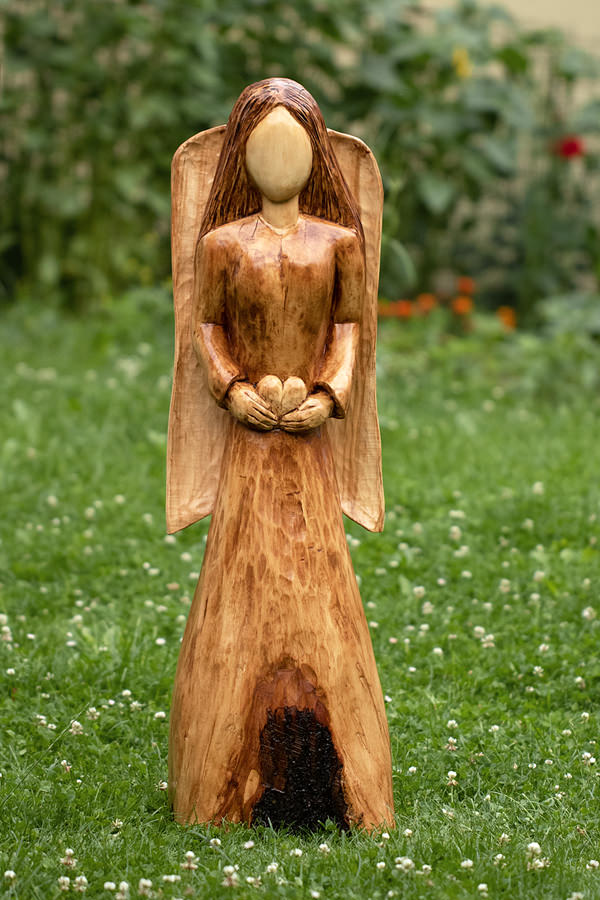 Anděl z lípy / Lime wood angel